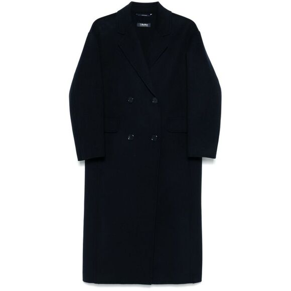 S MAX MARA Jackets & Blazers - 'S Max Mara Women Wool Long Coat